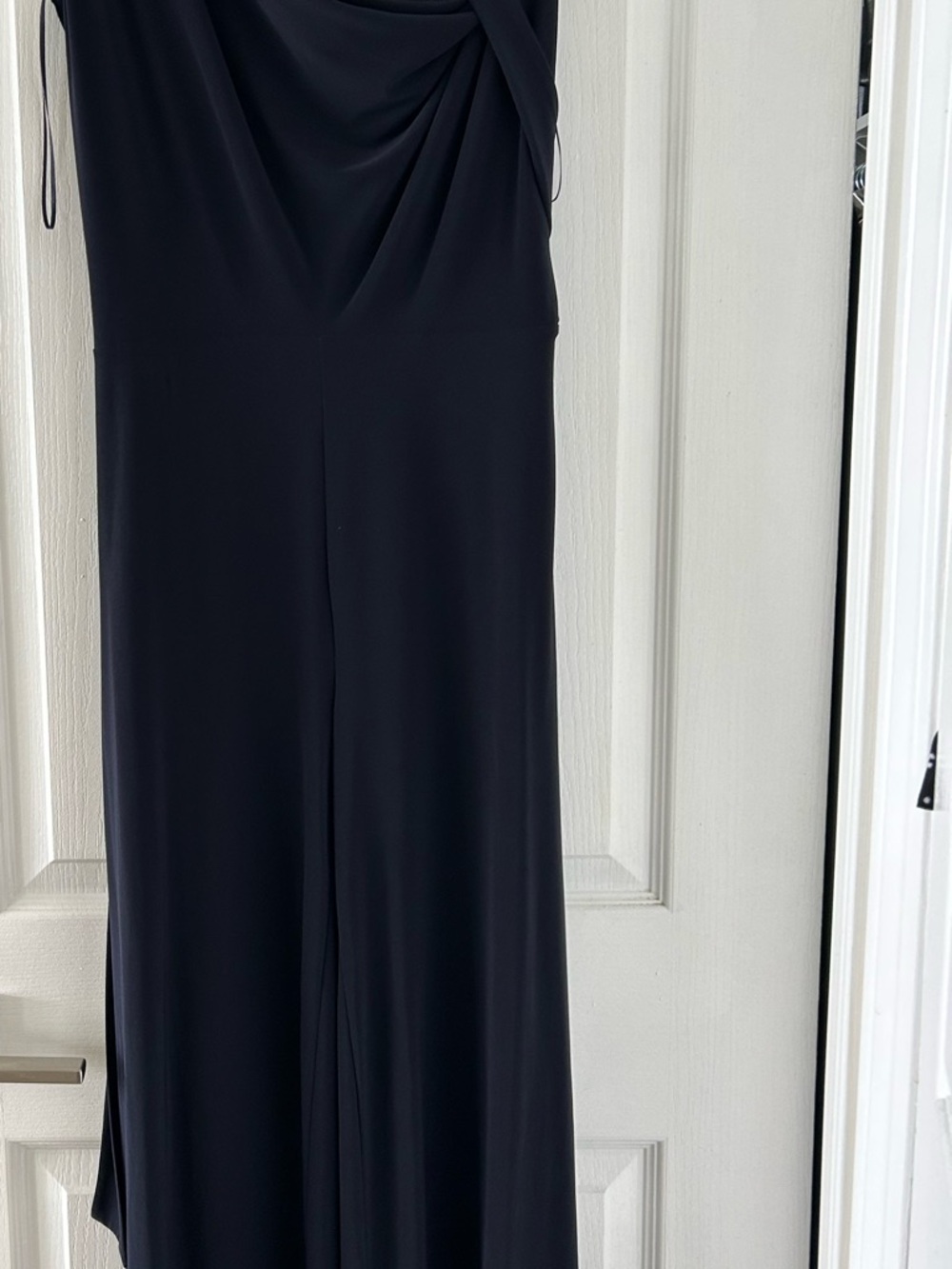 Women's Black Wide-Leg Jumpsuit